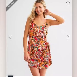 Wrap Mini Dress